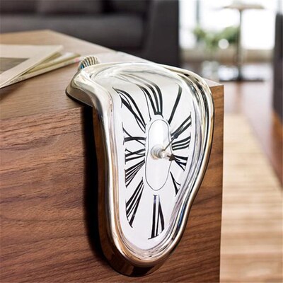 Wall Clock Modern Design Melting Distorted Wall Clocks Decor