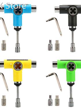 Skateboard Tool Roller Skate Scooter T-Wrench L-type Head Sp