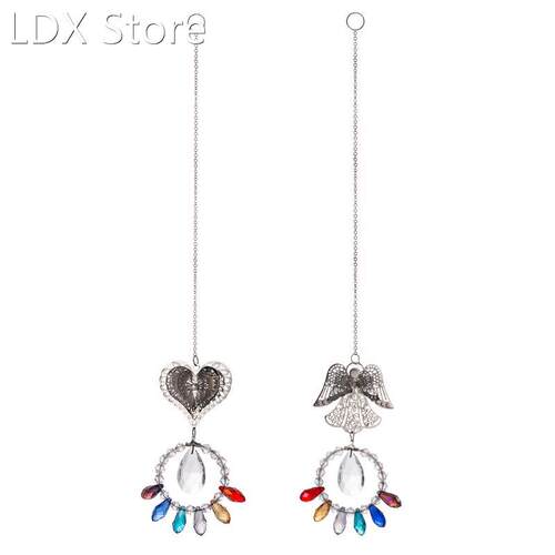 Crystal Guardian Angel Window Sun Catcher Car Charm 适用于