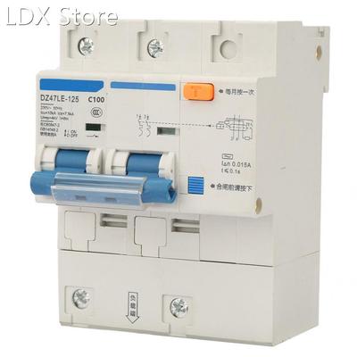AC 230V 80/100/125A Leakage Protection Switch DZ47LE-125 2P