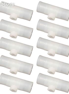 6Pcs Poultry Drinker Chicken PVC Fittings Automatic Poultry