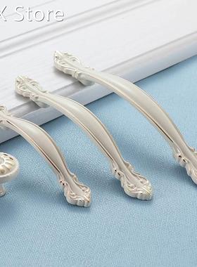 Lvory White Cabinet Handles Cabinet Knobs For Furniture Kitc