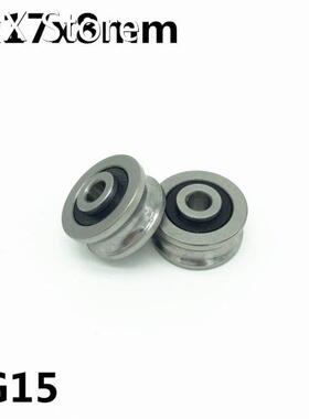 10pcs SG15 U groove bearing 5x17x8 mm double row sealed ball