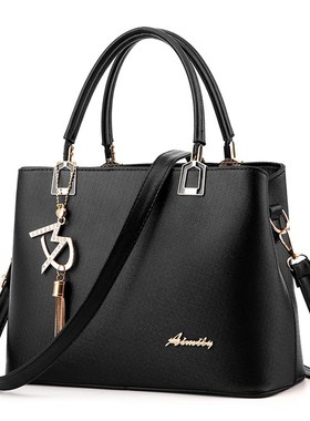 Large Capacity Solid Color Crossbody Shoulder Bag For Women