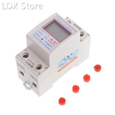 5(60)A 220V 50HZ Single Phase Din Rail KWH Watt Hour Din-rai