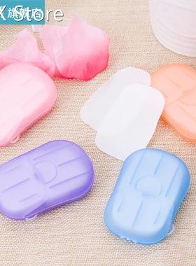 20Pcs /Box Disinfecting Paper Soaps Disposable Portable Hand