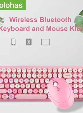 Bluetooth Keyboard Mouse Set For Mackbook Pro Laptop PC Gam