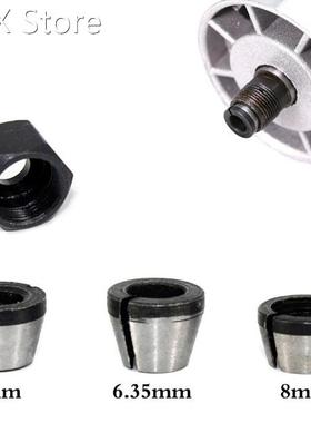 3Pcs 6mm/6.35mm/8mm High Precision Adapter Collet Shank Rout