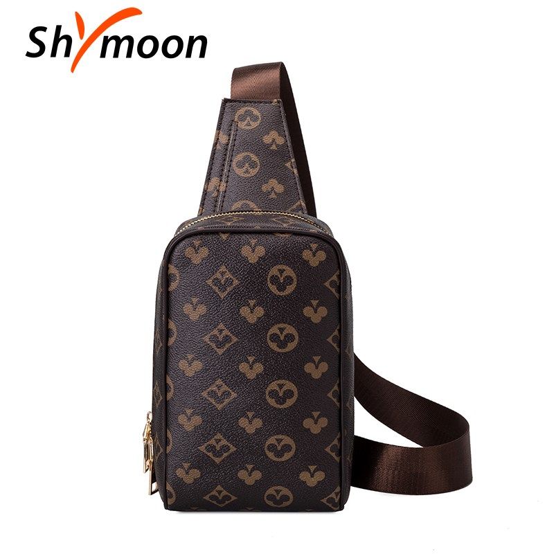 new style luxury brand designer multifunction crossbody men