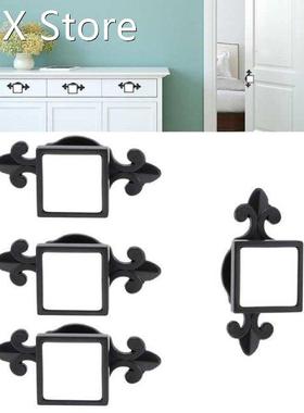 4 Sets Ceramic Zinc Alloy Handle Wardrobe Drawer Pulls Brigh