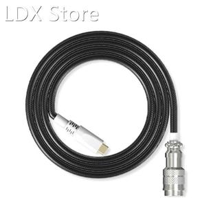 Mechanical Keyboard Coiled Cable Type-C to USB Keyboard Cabl