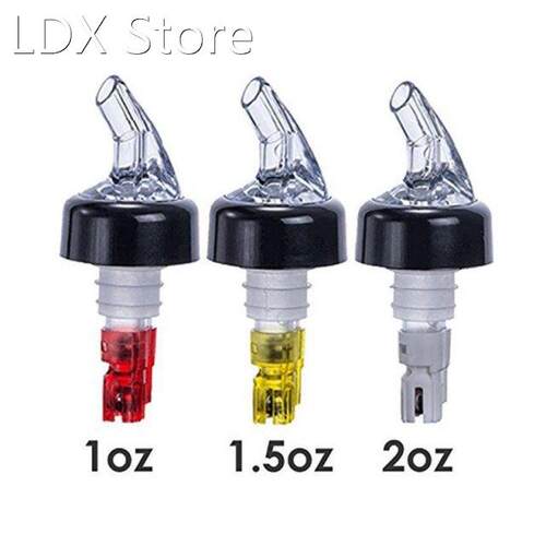 Measured Bottle Pourer Wine Measuring Dispenser Liquor Bottl