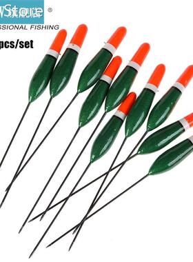 10Pcs/Lot 3Models Paulownia Wood Fishing Floats Durable Buoy