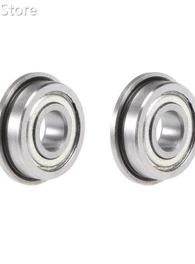 F695ZZ Flange Ball Bearing 5x13x4mm Shielded Chrome Steel Z2