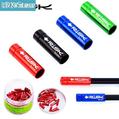 10Pcs 4/5mm Cables Housing Ferrules Crimps Cable End Cap Der