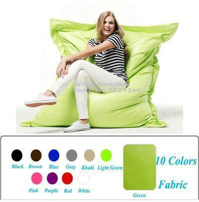 Cover only  No Filler   Large Bean Bag Giant indoor / Outdo