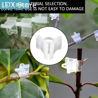 50PCs Reusable Plastic Plant Clips Protection Grafting Fixin