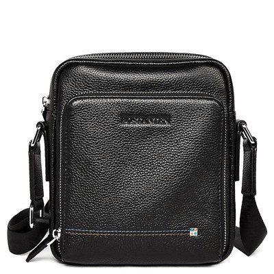 Bostanten Real Cow Genuine Leather Men Messenger Bag Casual