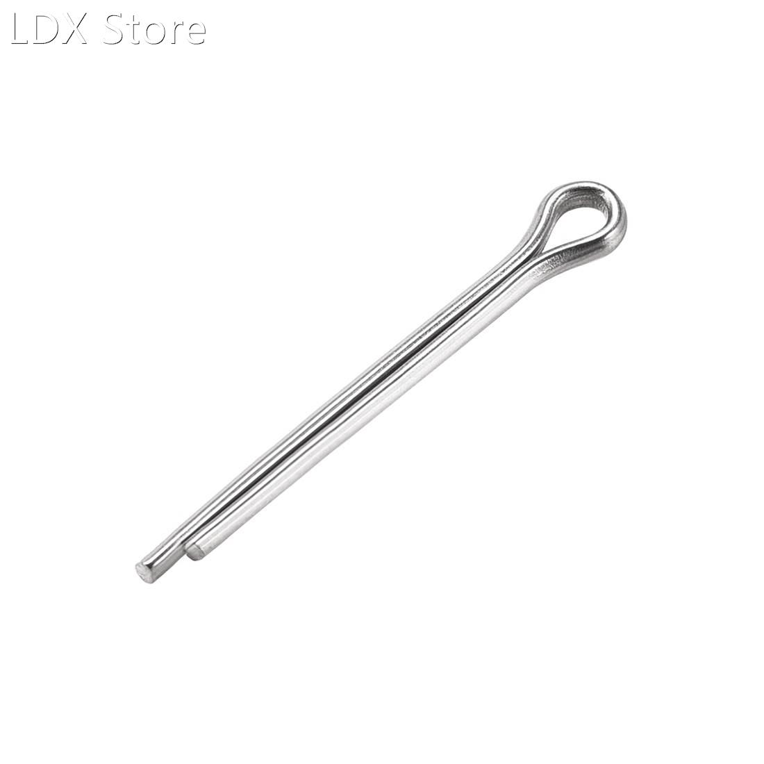 120Pcs Split Cotter Pin - 2mm x 20mm 304 Stainless Steel 2-P