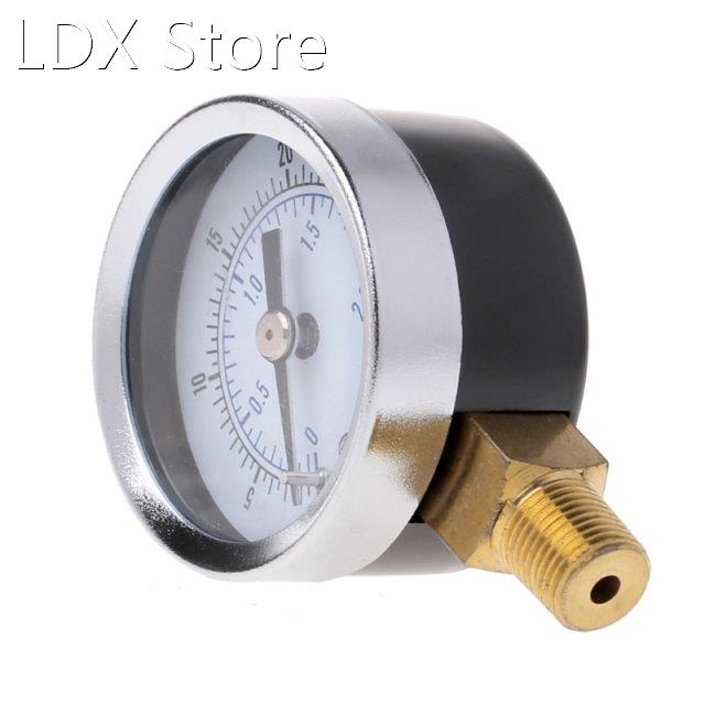 1/8 NPT Pressure Gauge Air Compressor Hydraulic Pressure 0-
