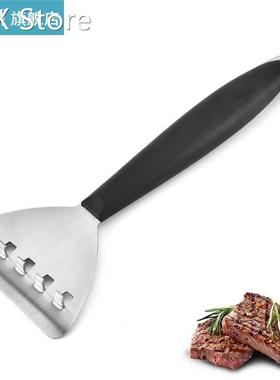 1pc Grill Griddle Scraper Plastic Handle BBQ Griddle