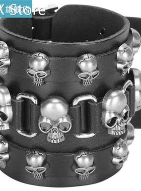 Braided Bracelet Split Leather Adjustable Pin Buckle Hanmade