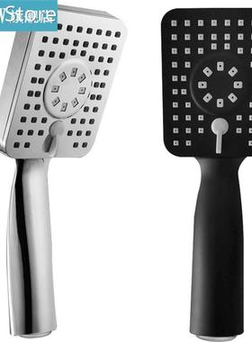 Bath Shower Head Rainfall Adjustable Shower Head High Pressu