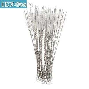 50Pcs/Set Reusable Straw Brush Eco Friendly Stainless Steel