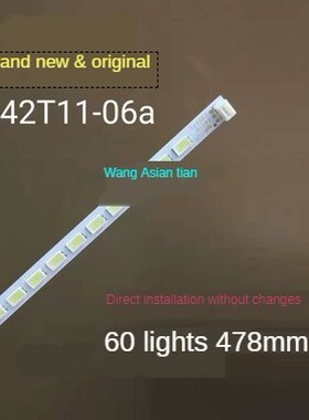 4PCS  Backlight Lamp strip 60leds For TCL 42'' TV 42PFL5300