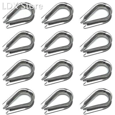 12 Pcs M10 Stainless Steel Thimble 适用于 3/8 Inch Diameter