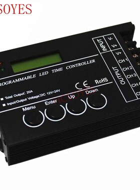 DC12 DC24V TC421 WiFi time programmable led controller dimm