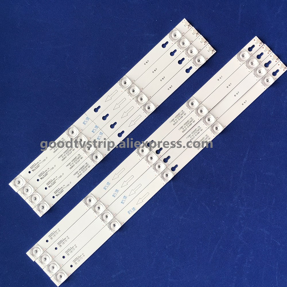 8pcs LED backlight for Toshiba 49U67EBC 49U67EBC TCL 49A660