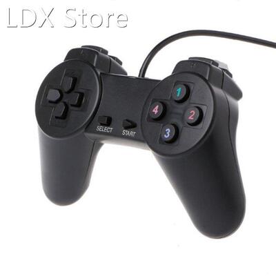 USB 2.0 Gamepad Gaming Joystick Wired Game Controller For La