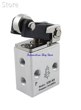Pneumatic Air 2 Position 3 Way Single Direction Roller Actua