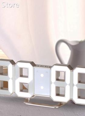 Multifunctional Large LED Digital Wall Clock 12H/24H Time Di