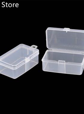 2pcs/lot Transparent Toolbox Electronic Plastic Parts Conta