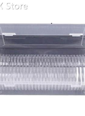 46 mm Coin Capsules Plastic Round Coin Holder Case and 7Size