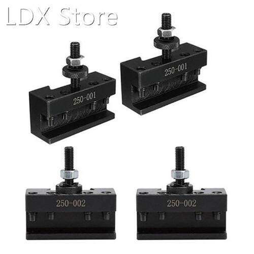 4Pcs Quick Tool Change Holder Turning Facing Lathe Parting B