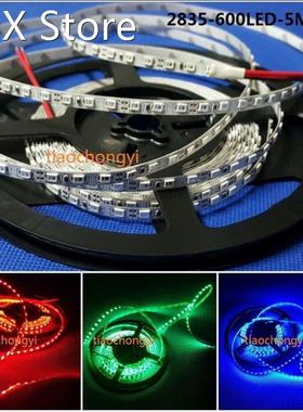 16Ft 5M Warm White Red Green Blue SMD 2835 600LEDs Strip DC1