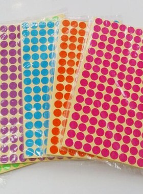 16mm Circle Round Color Coded Label Dot Sticker Code price