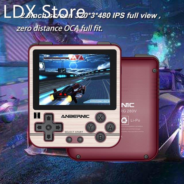 ANBERNIC RG280V Pocket Retro Game Console Adults Handheld Mi