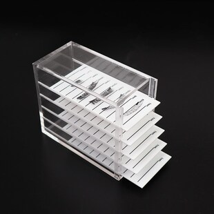 5 Layers Eyelash Storage Box Makeup Organizer False Eyelashe
