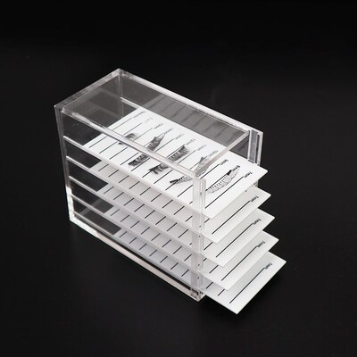 5 Layers Eyelash Storage Box Makeup Organizer False Eyelashe