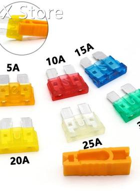 7PCS 5/10/15/20/25/30A Auto Car Zinc Blade Fuse Automob