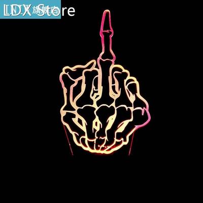 Body Language Bedside Lamp 3d Touch Hologram Illusion Night