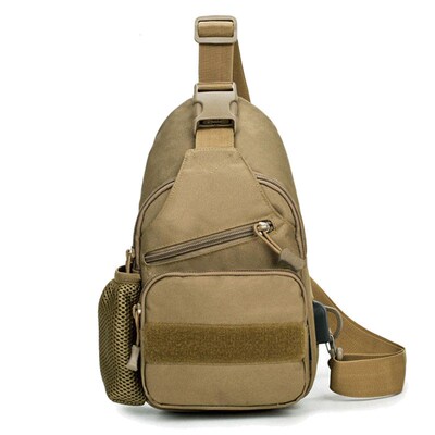 Men's Small Chest Sling Bag Travel Hiking Cross Body Messen