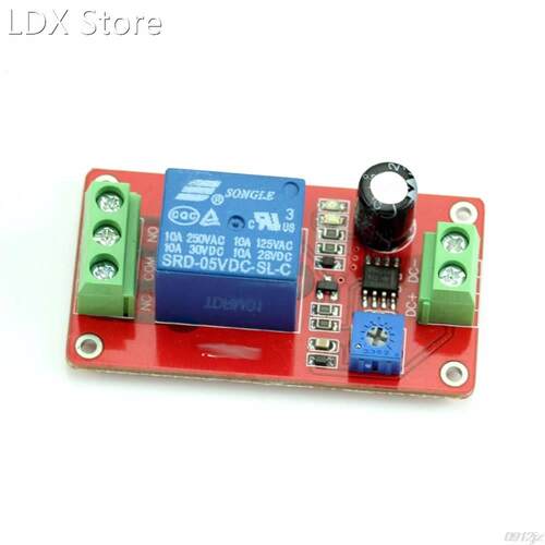 Adjustable Delay Switch 1 to 20 Second DC 12V Delay Timer Re