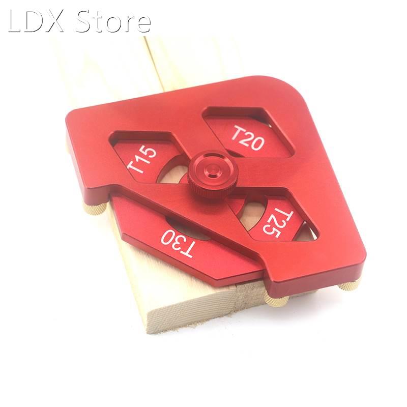 8 in 1 Aluminium Corner Radius Template Jig Fillet Arc Locat