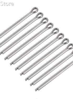 10Pcs Split Cotter Pin - 5mm x 70mm 304 Stainless Steel 2-Pr