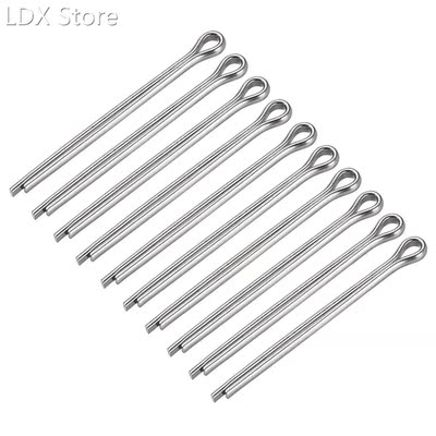 10Pcs Split Cotter Pin - 5mm x 70mm 304 Stainless Steel 2-Pr